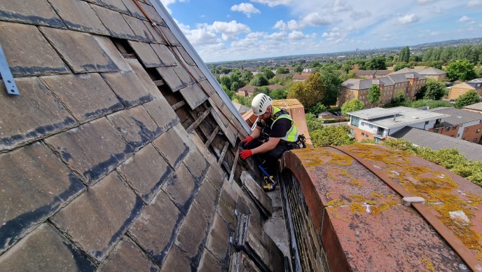 Complete chimney restoration in Highgate