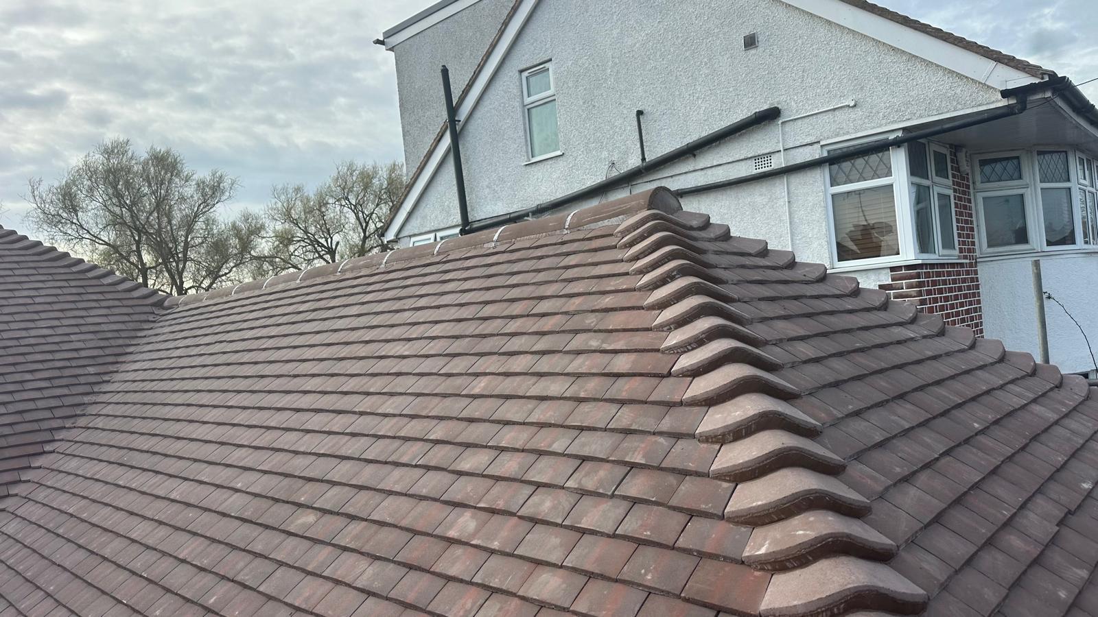 Roof repair completed